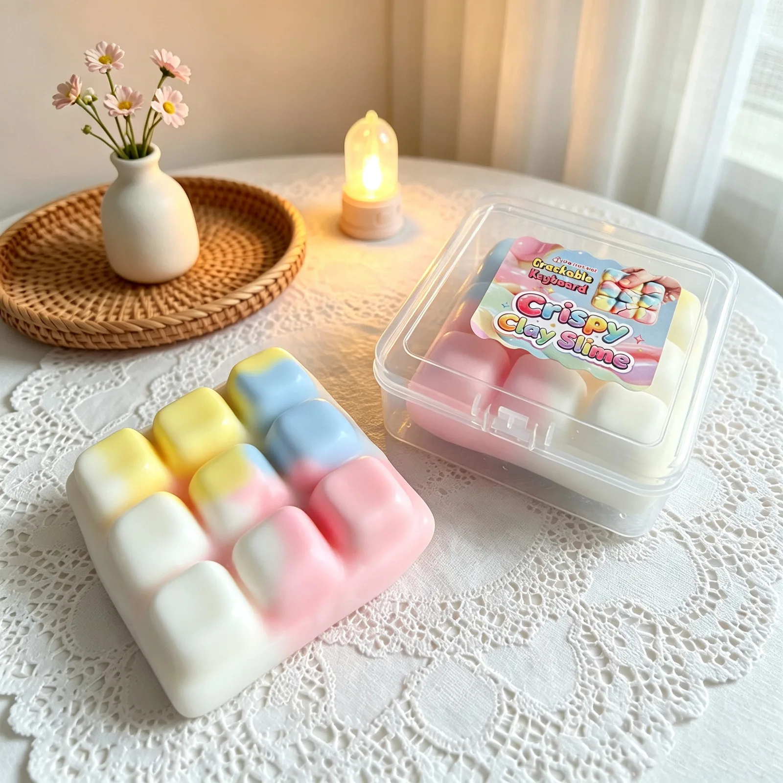 Crispy Keyboard Squishy Toy