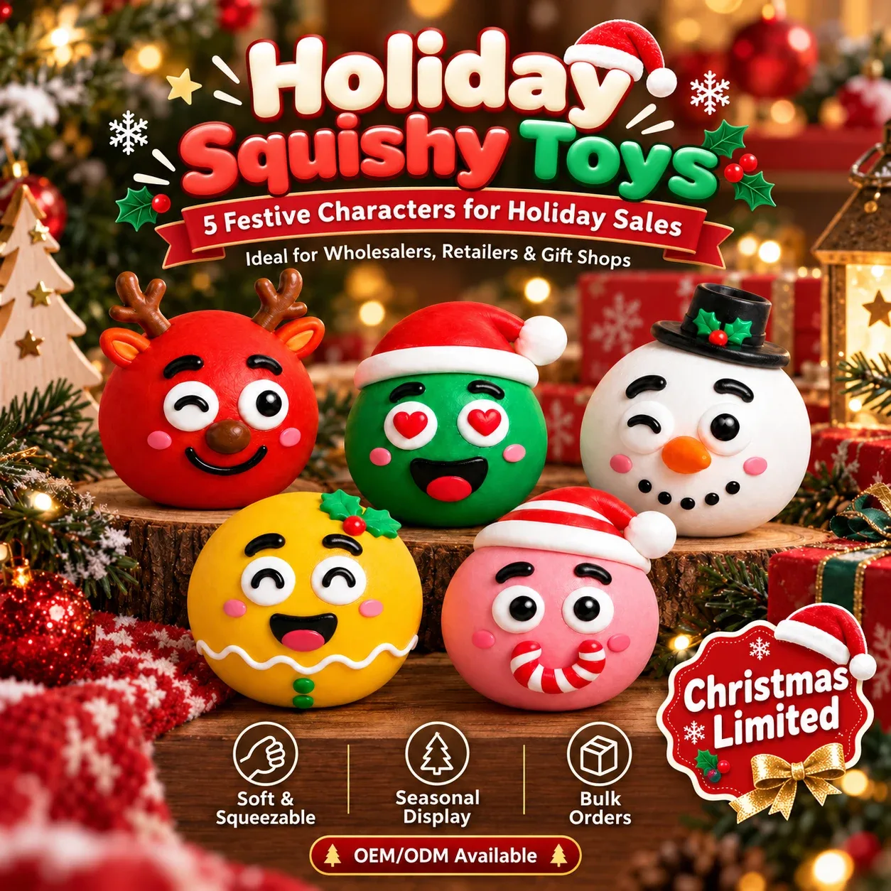 Christmas Squishy Toys