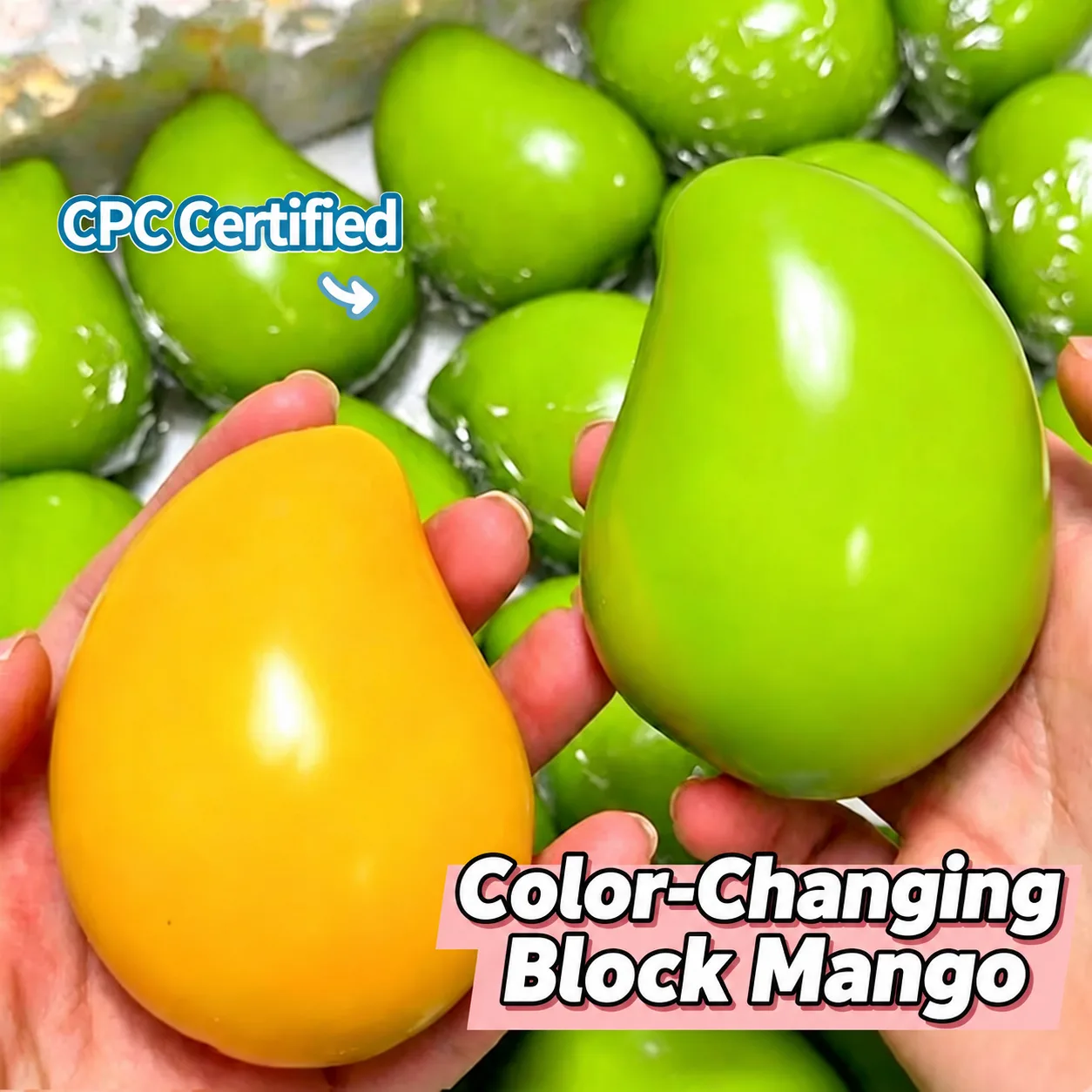 Mango Squishy Toy / Mango Shape Slow Rising Squishy Toy