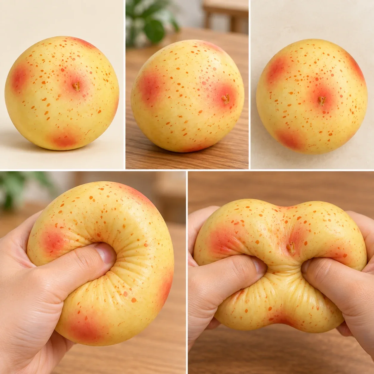 Potato Building-Block Squishy Toy