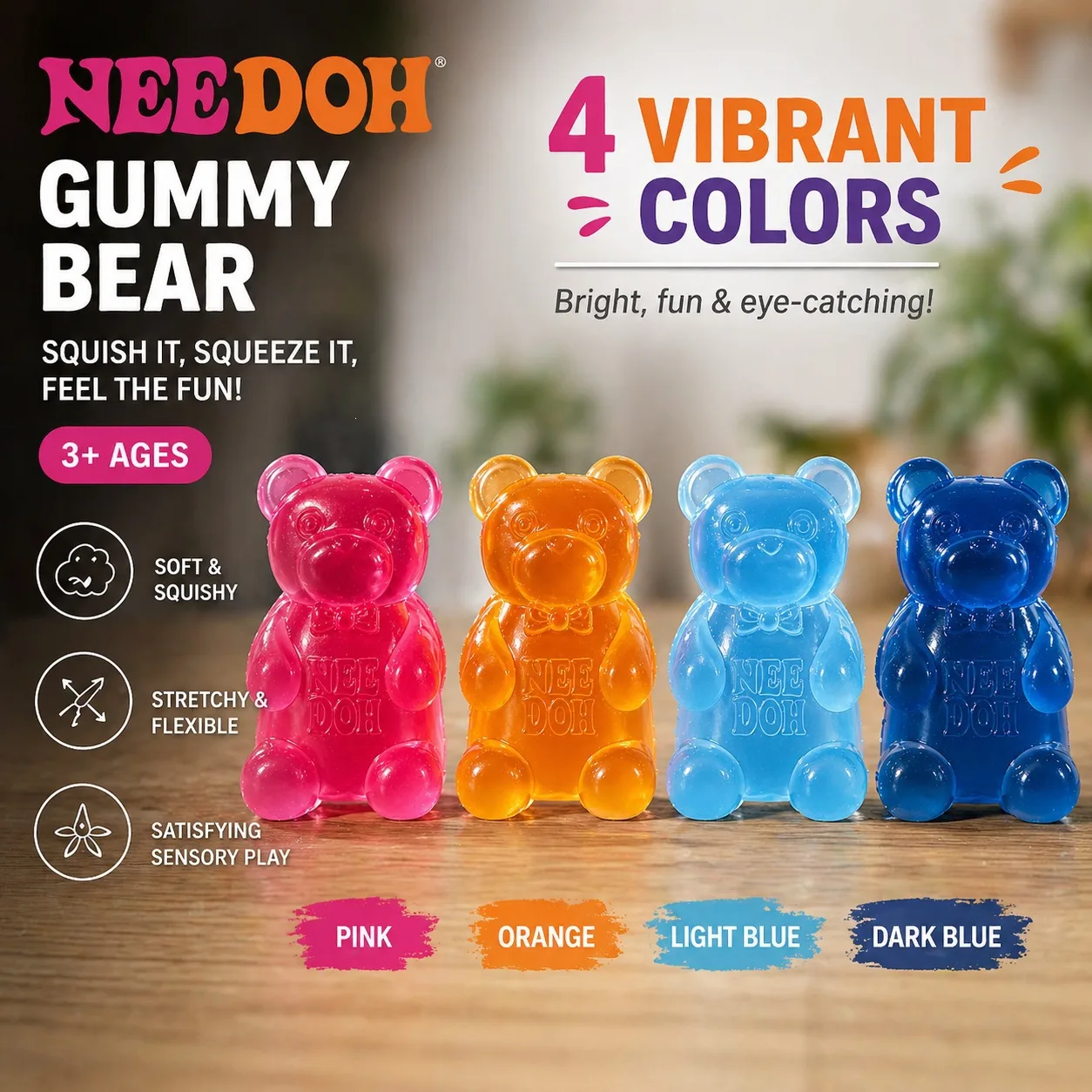 Cute Bear Squishy Toy