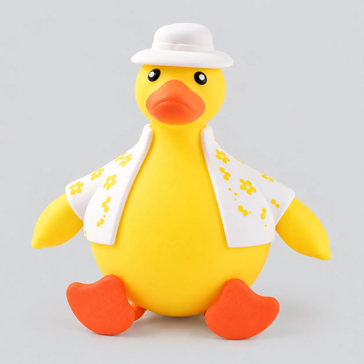 Dress-Up Duck Squishy Toy Soft Stress Relief Toy