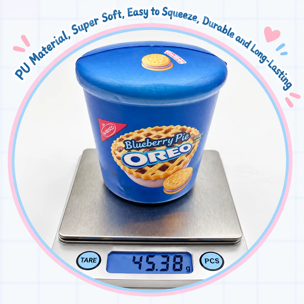 Snack Tub Squishy Toy PU Soft Stress Relief Toy Wholesale Squishy Toy 4