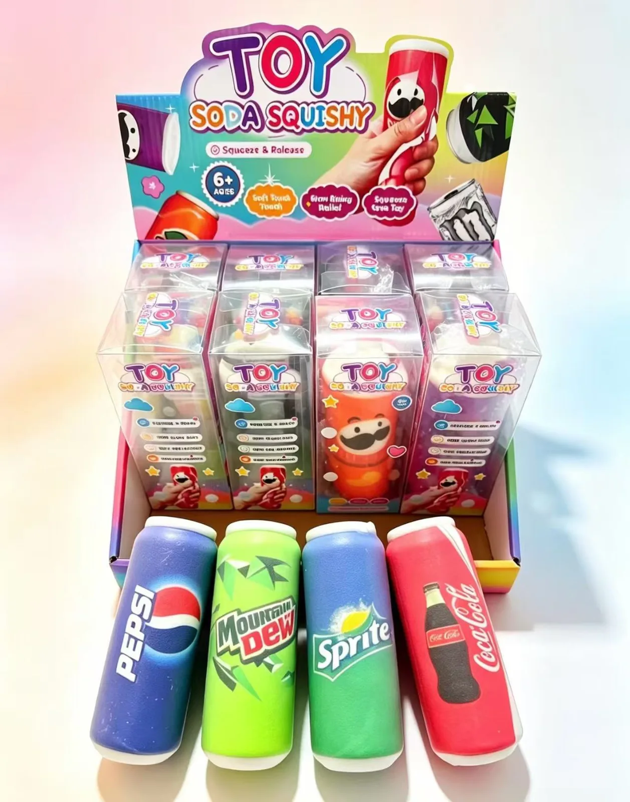 Crispy Cola Can Squishy Toy
