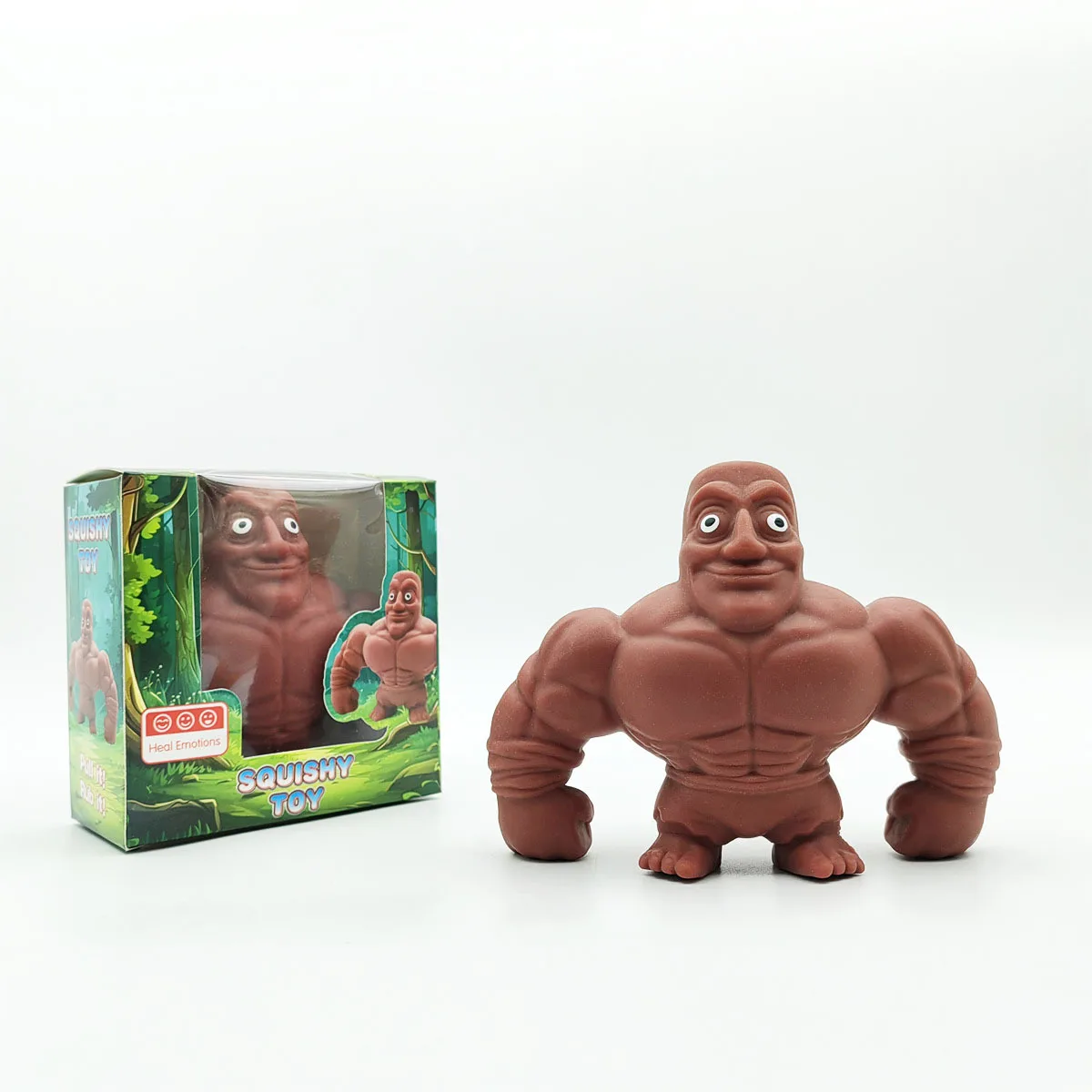 Muscle Stick Man Sand-Filled Squishy Toy Deformable Stress Relief Toy Wholesale Squishy Toy 3