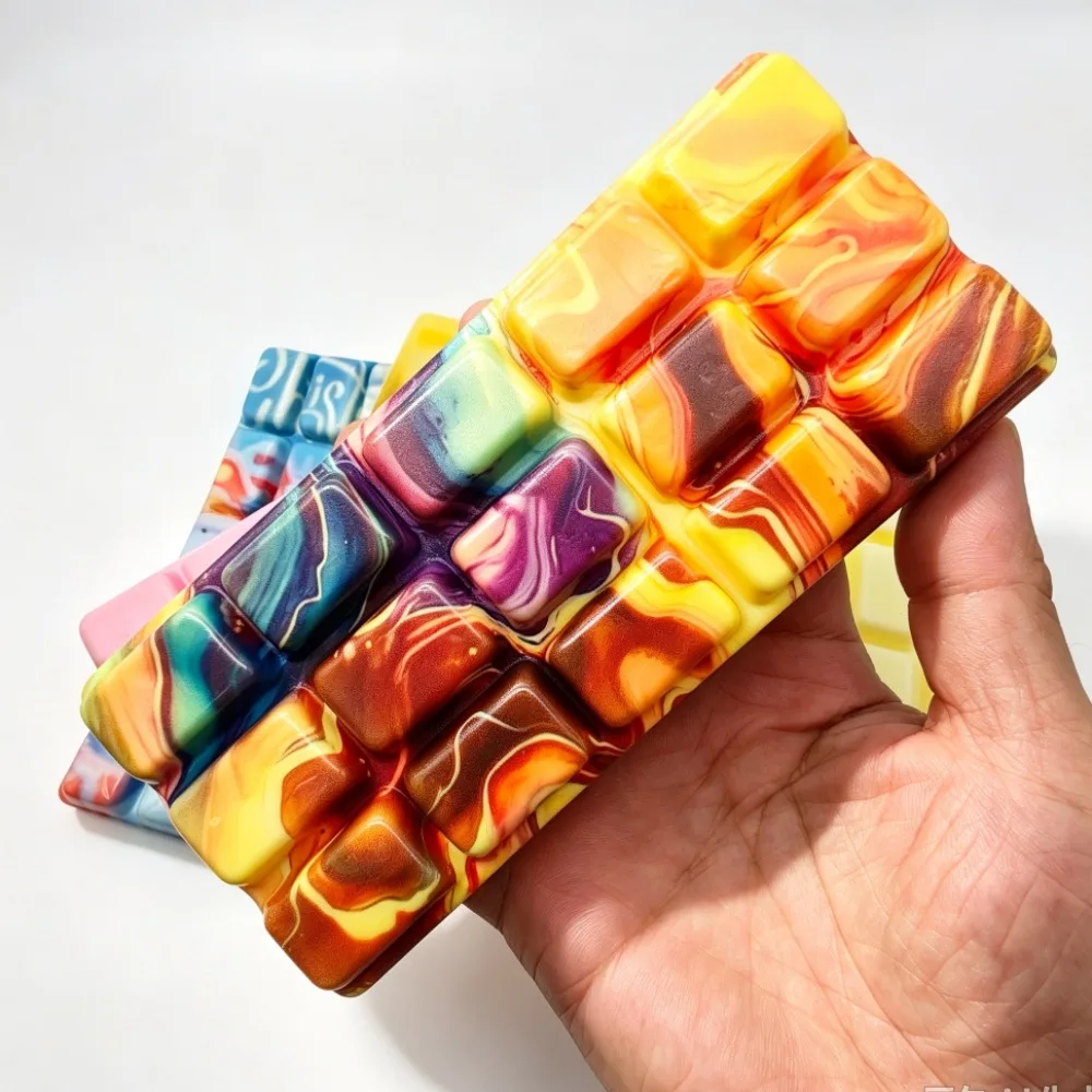 Christmas Chocolate Bar Squishy Toy PU Foam Slow Rising Stress Relief Toy Wholesale Squishy Toy 3