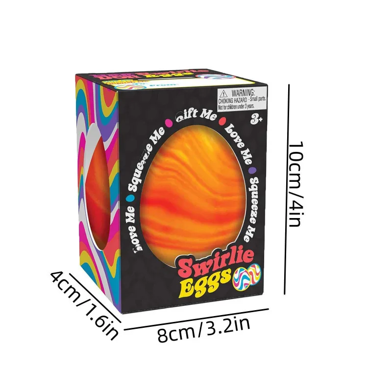 NeeDoh Dippin Dazzler Egg Marbled Color-Changing Squishy Toy Wholesale Squishy Toy 3