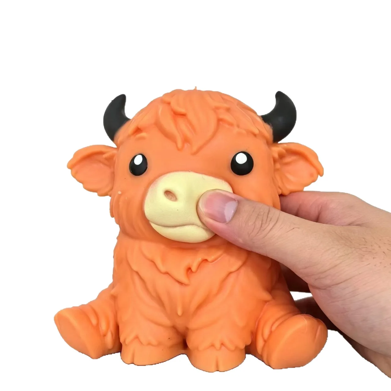 Highland Cow Squishy Stress Relief Toy Wholesale Squishy Toy 2