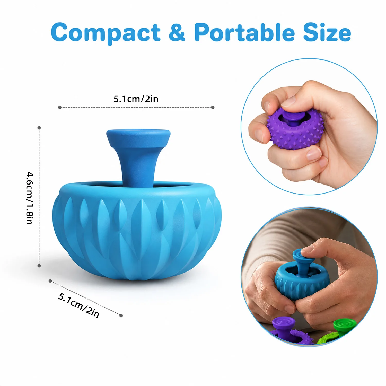 Silicone Thumb Rocker Sensory Fidget Toy Set Wholesale Squishy Toy 4