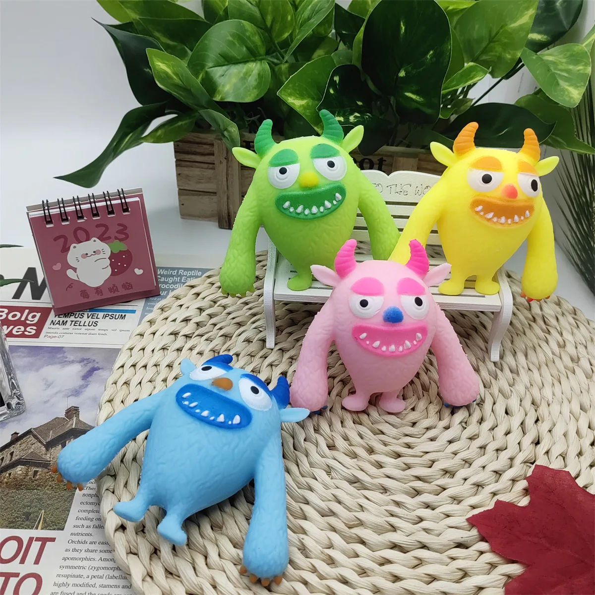 Monster Squishy Toy TPR Soft Stress Relief Squeeze Toy Wholesale Squishy Toy 7