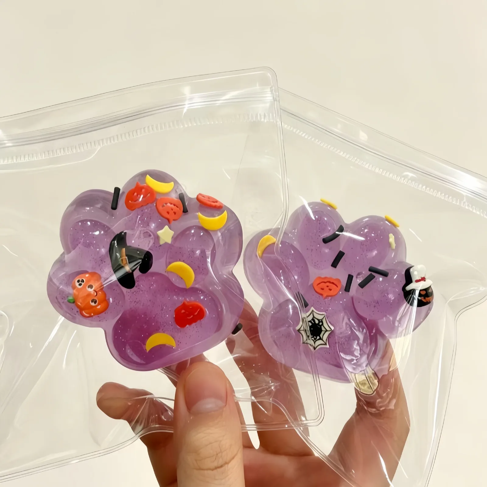 Paw-Shaped Christmas & Halloween Squishy Toy Slow Rising Stress Relief Toy Wholesale Squishy Toy 2