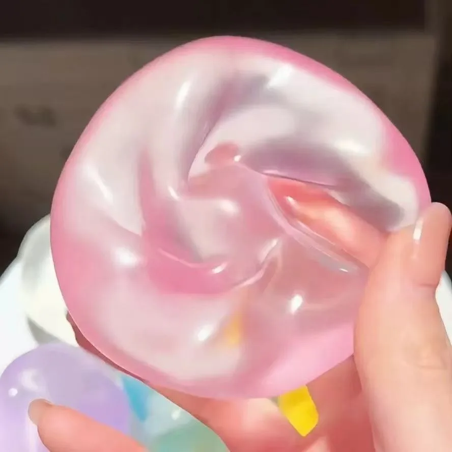 Coconut Oil Theme Slow-Rising Translucent TPR Squishy Stress Balls Wholesale Squishy Toy 5
