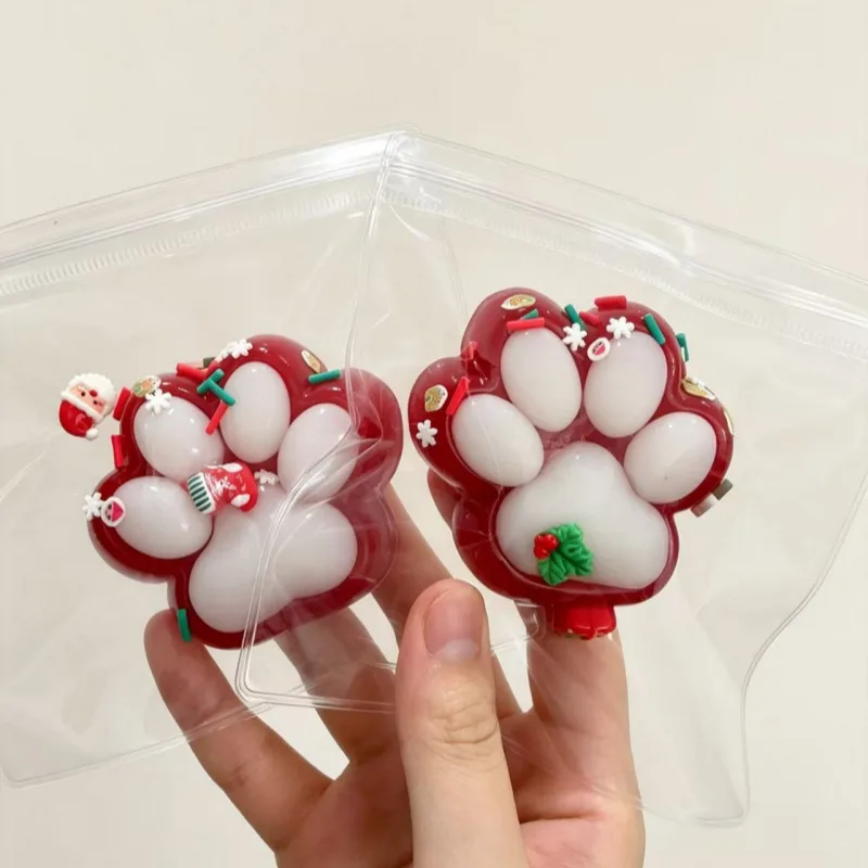 Paw-Shaped Christmas & Halloween Squishy Toy Slow Rising Stress Relief Toy Wholesale Squishy Toy 4