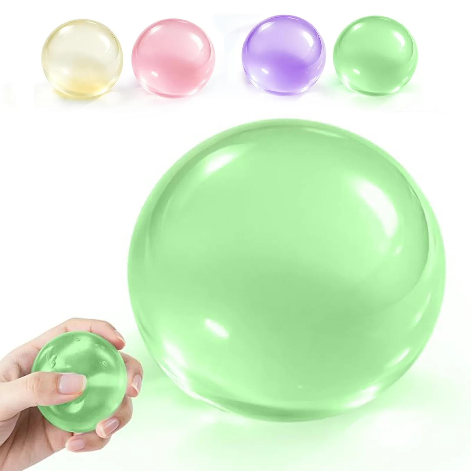 Pearlescent Coconut Oil Squishy Ball Stress Relief Toy Wholesale Squishy Toy 4