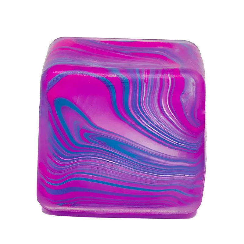 Marble Ice Cube Squishy Toy Slow Rising Stress Relief Cube Wholesale Squishy Toy 2