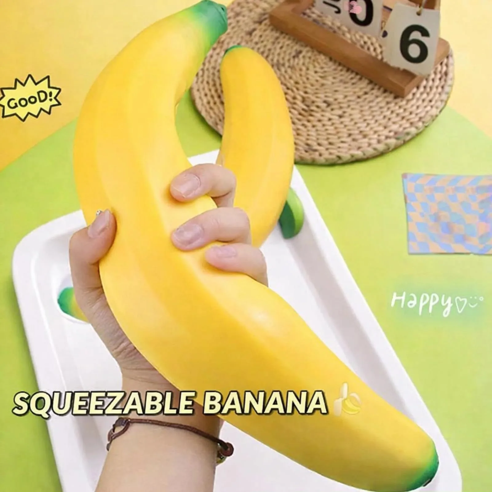 45cm Giant Banana Squishy Toy Slow Rising Stress Relief Toy Wholesale Squishy Toy 3