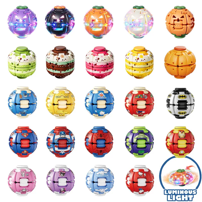 3D Printed Fidget Gyroball Stress Relief Toy Wholesale Squishy Toy 2