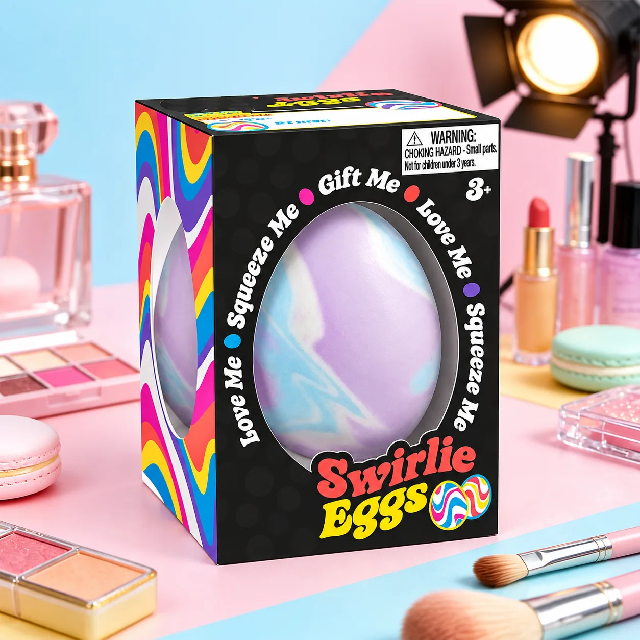 NeeDoh Dippin Dazzler Egg Marbled Color-Changing Squishy Toy Wholesale Squishy Toy 4