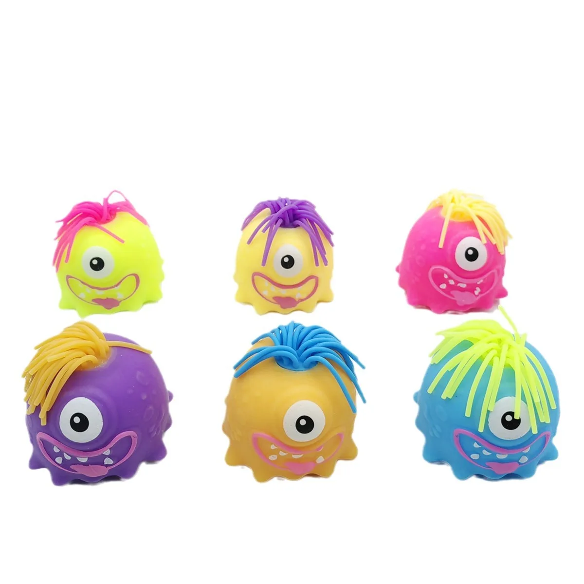 Stretchable Monster Squishy Toy TPR Stress Relief Fidget Toy