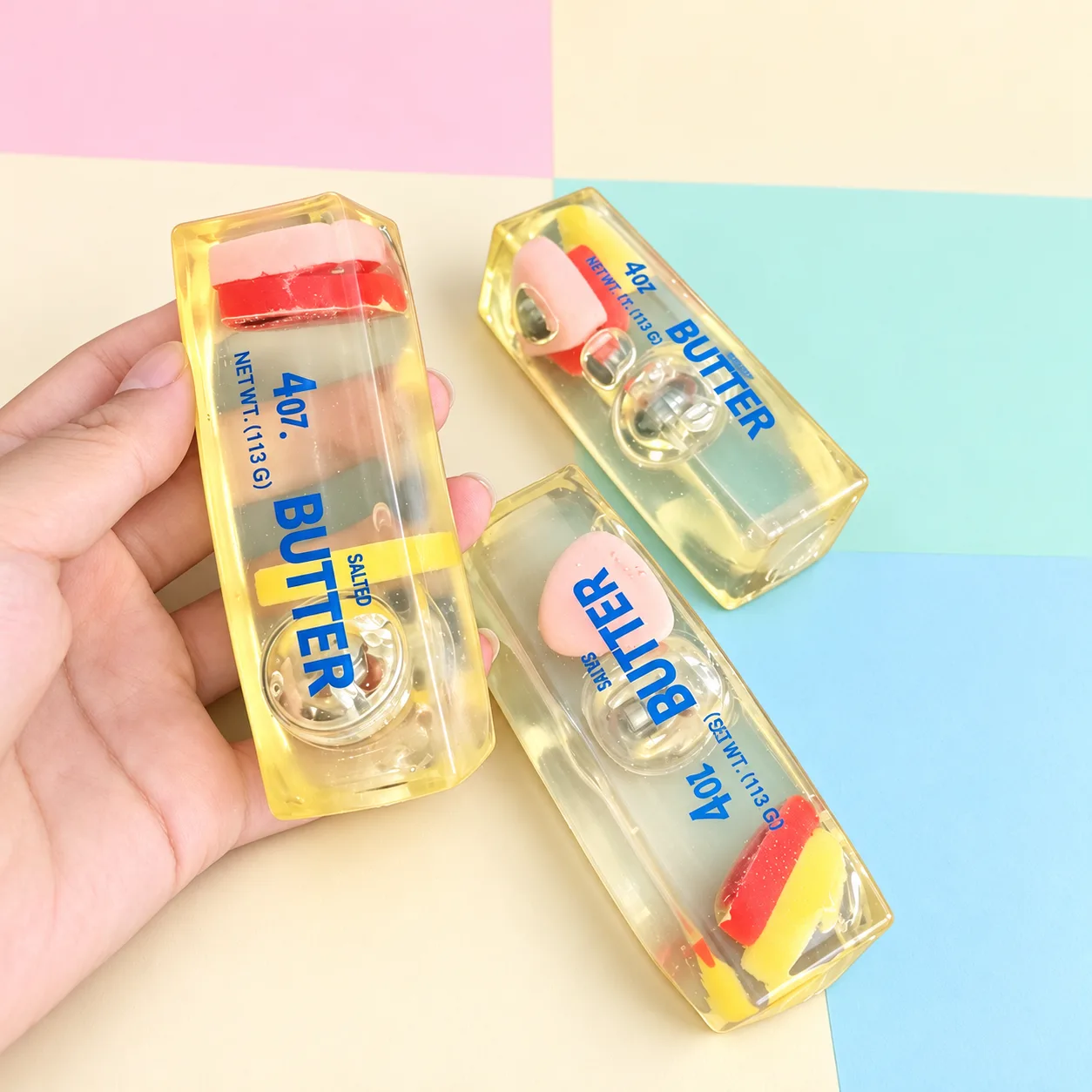 Light-Up Fruit Butter Stick Squishy Toy Wholesale Squishy Toy 4
