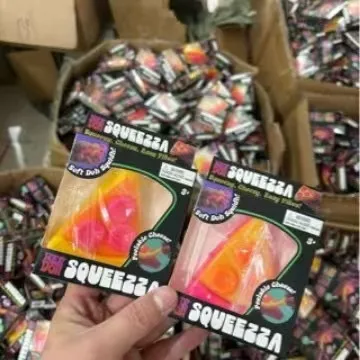 NeeDoh Squeezza Pizza Squishy Toy Mini Sensory Stress Relief Toy Wholesale Squishy Toy 5
