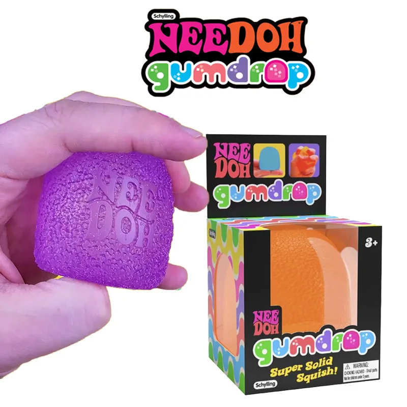 NeeDoh Gumdrop Squishy Toy Soft Stress Relief Toy