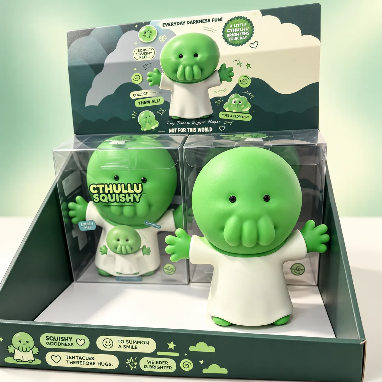 Slow Rising Large Cthulhu Squishy Toy TPR Stress Relief Toy Wholesale Squishy Toy 3
