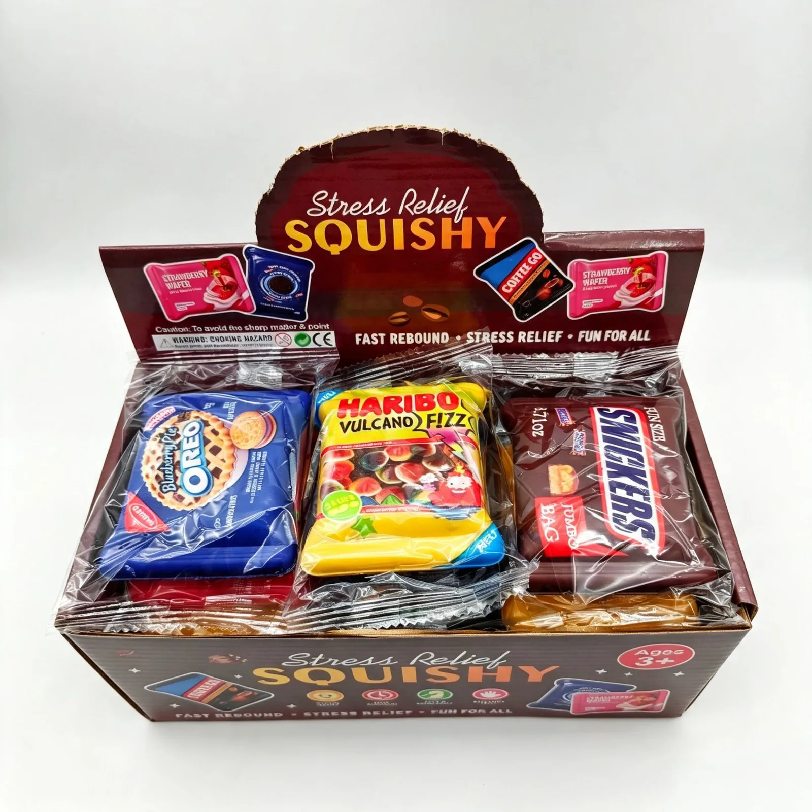 Slow Rising Boxed Mini Snack Bag Squishy Toy PU Stress Relief Toy Wholesale Squishy Toy 8