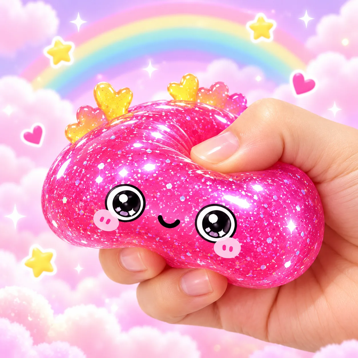 Slush Vaseline Bun Squishy Toy Soft Jelly Stress Relief Fidget Toy Wholesale Squishy Toy 2
