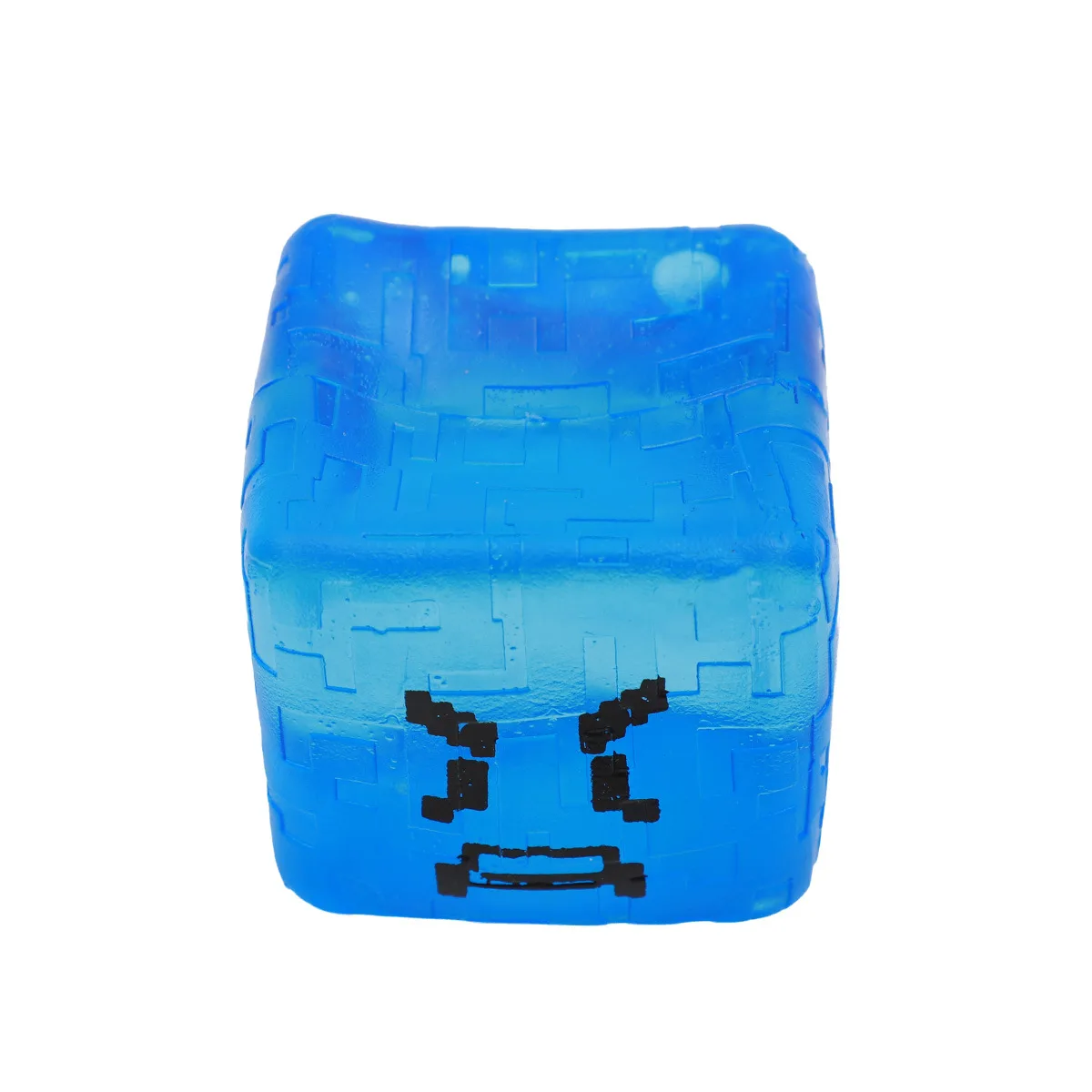 Pixel Block Squishy Toy Translucent TPR Stress Relief Cube Wholesale Squishy Toy 3