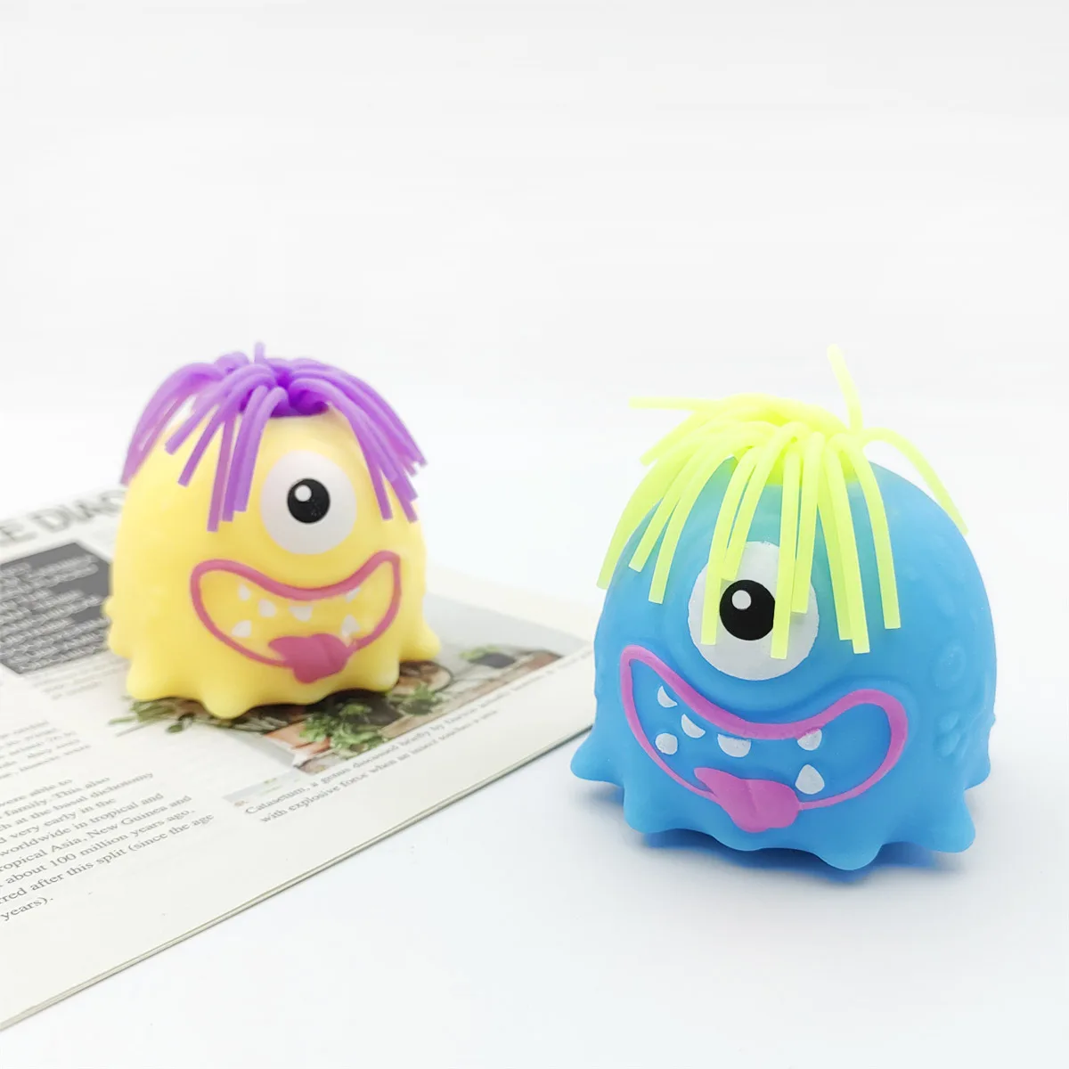 Stretchable Monster Squishy Toy TPR Stress Relief Fidget Toy Wholesale Squishy Toy 3