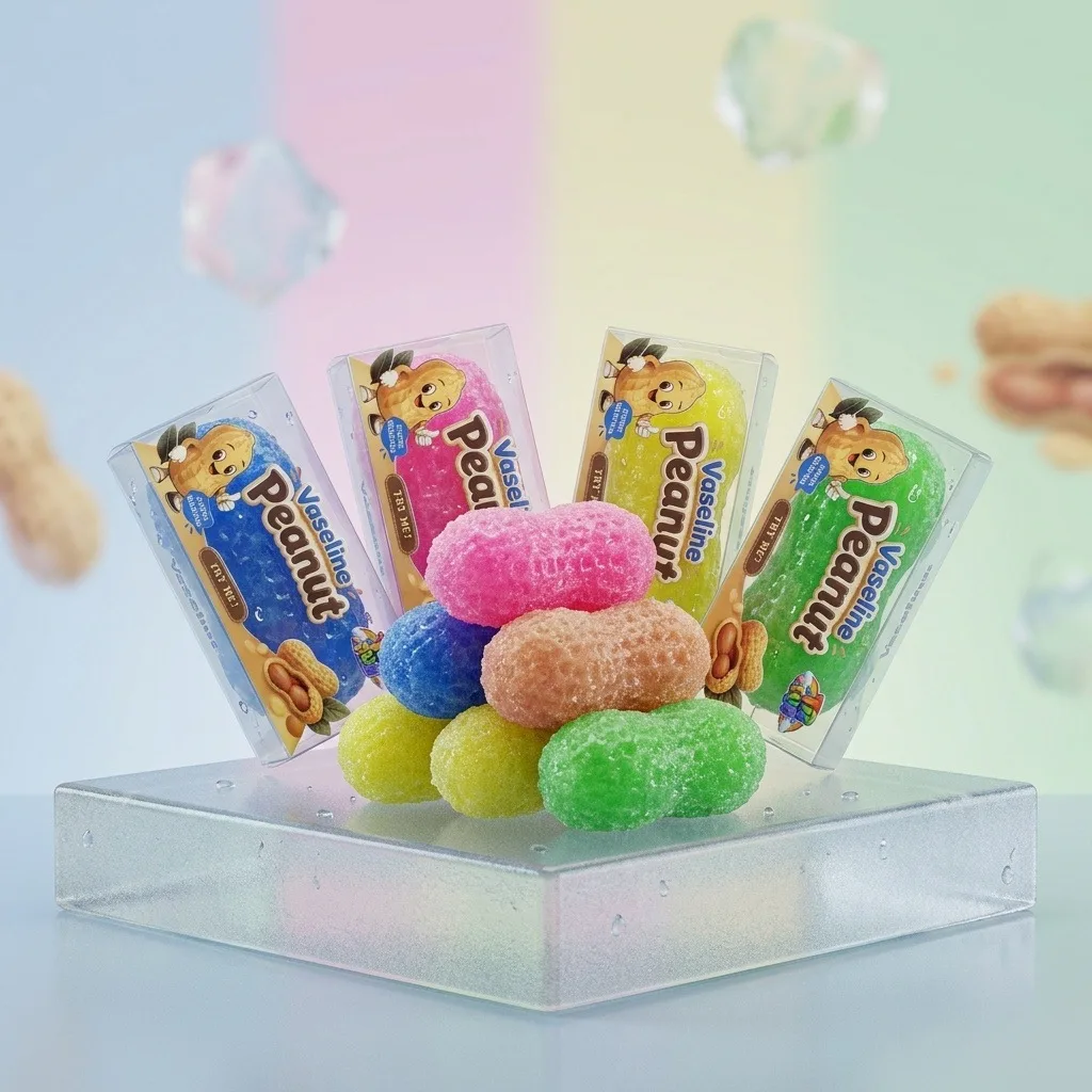 Peanut Shaped Squishy Toy Slow Rebound Stress Relief Toy Wholesale Squishy Toy 6