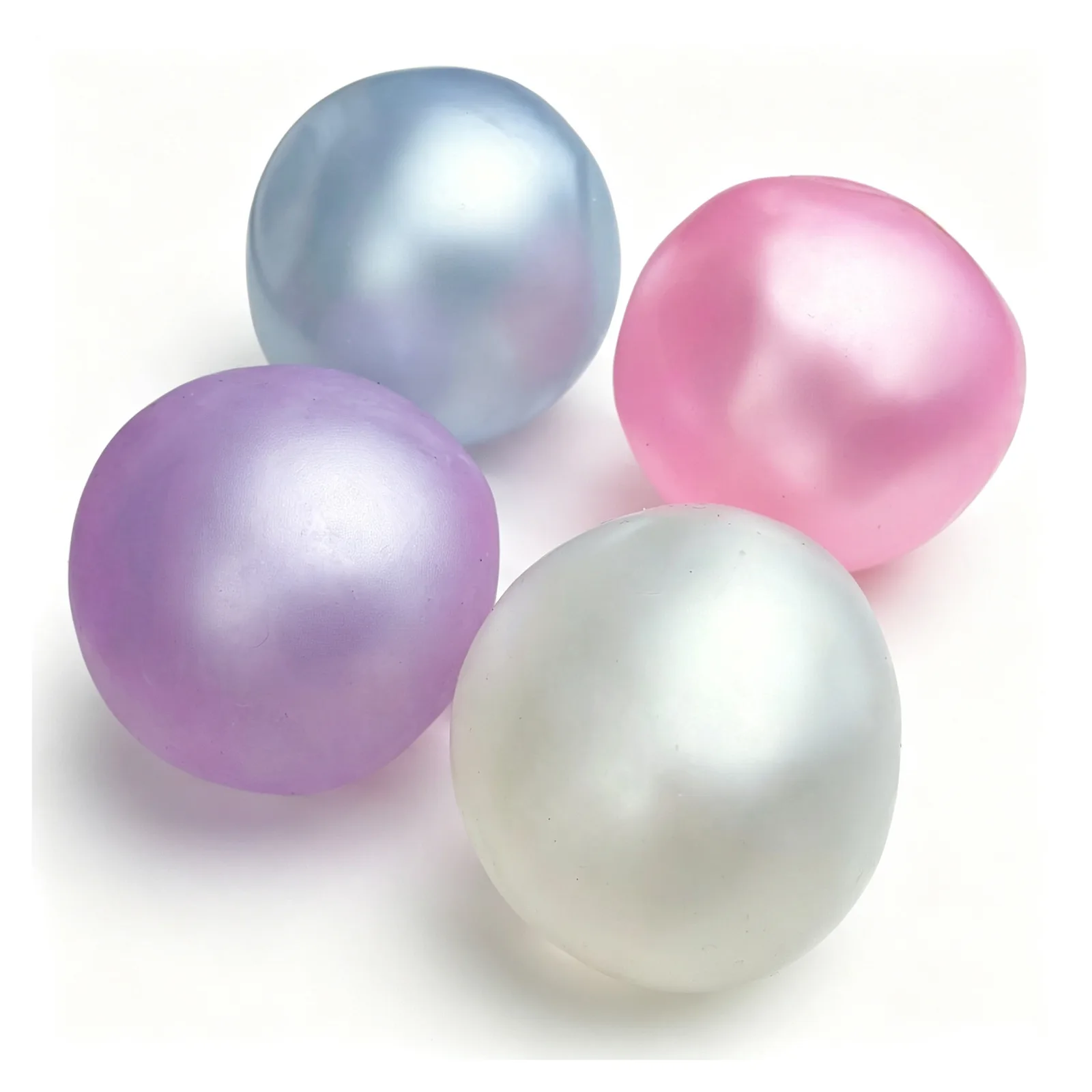 Pearlescent Coconut Oil Squishy Ball Stress Relief Toy Wholesale Squishy Toy 2