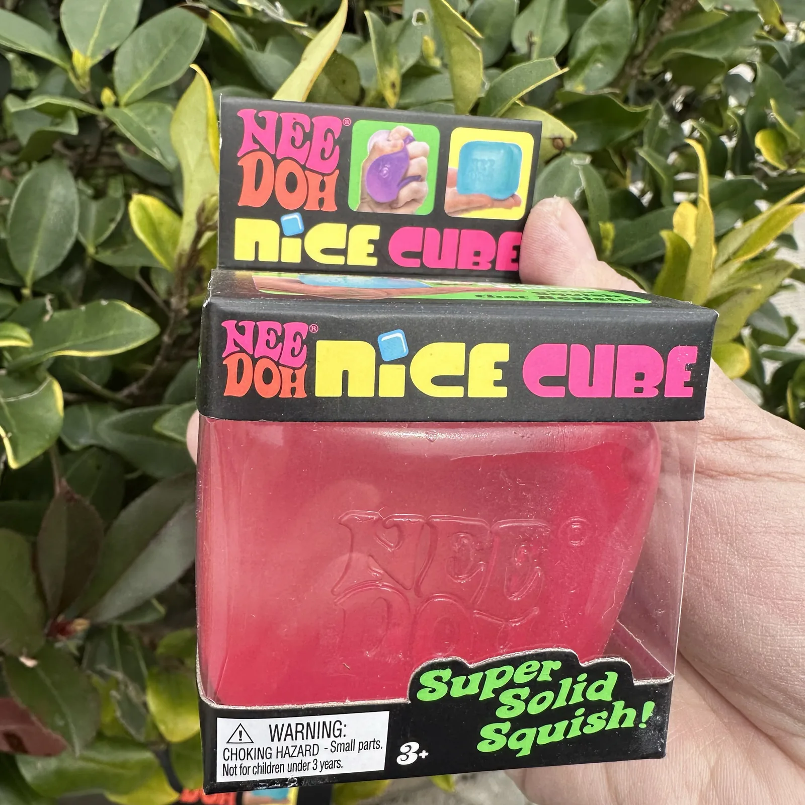 NeeDoh Nice Cube Squishy Toy Translucent Stress Relief Ball Wholesale Squishy Toy 5