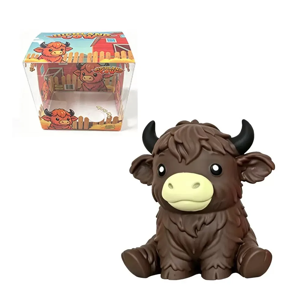 Highland Cow Squishy Stress Relief Toy Wholesale Squishy Toy 3