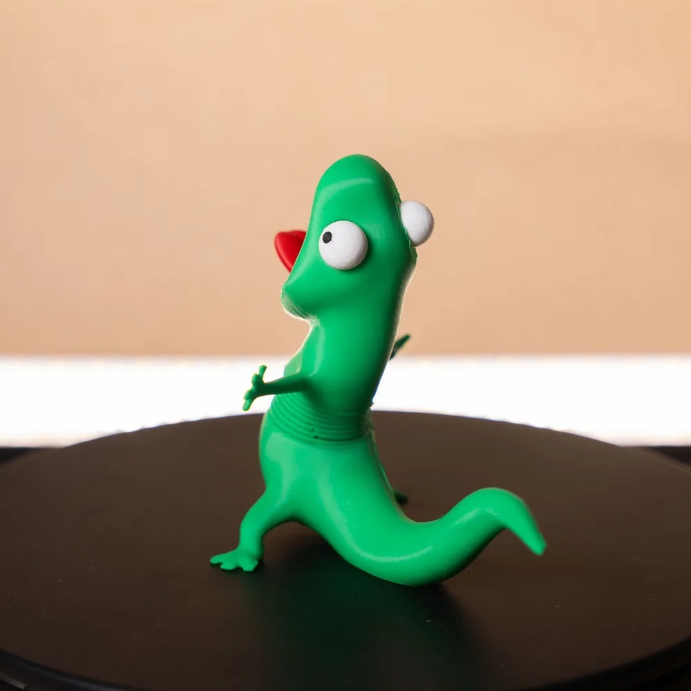 Spring Lizard Tom Fidget Toy 3D Printed Articulated Lizard Stress Relief Toy Wholesale Squishy Toy 6