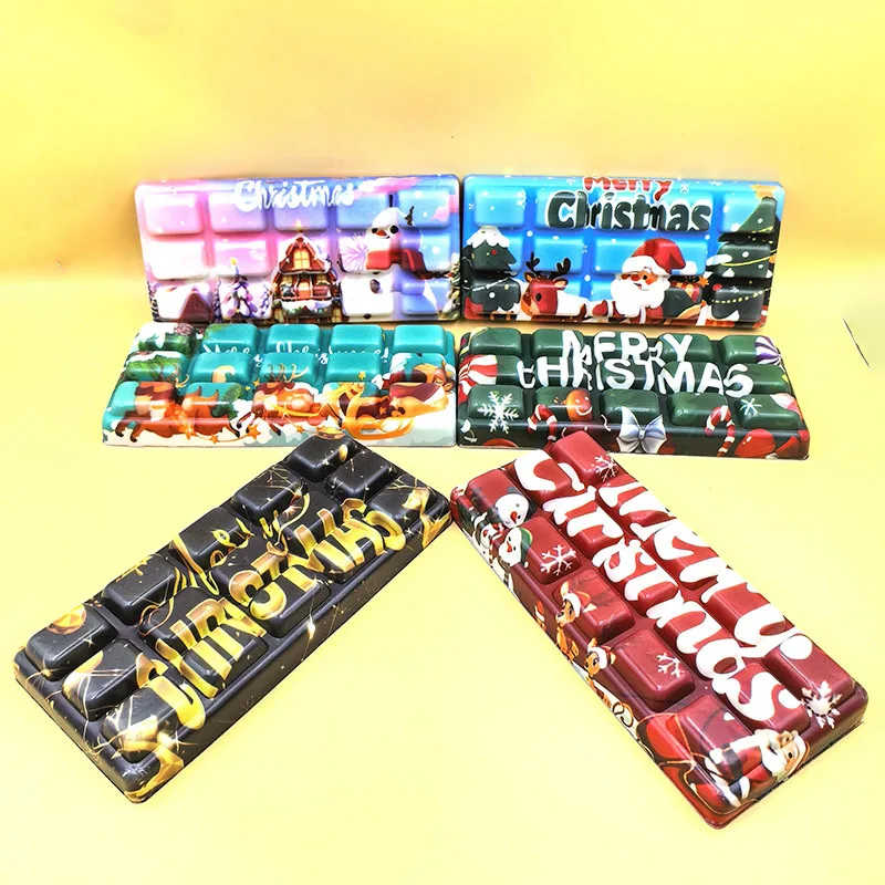 Christmas Chocolate Bar Squishy Toy PU Slow Rising Stress Relief Toy Wholesale Squishy Toy 3