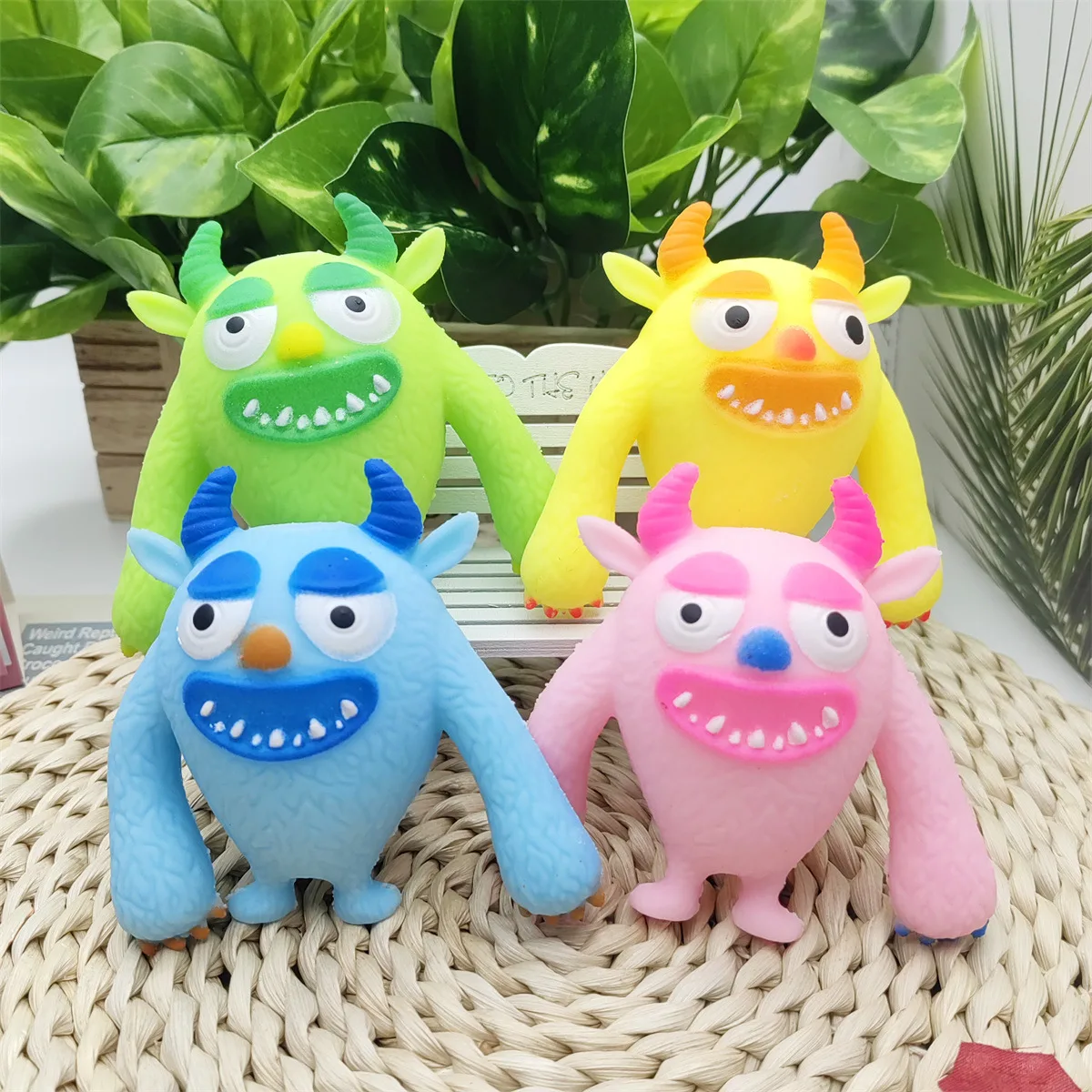 Monster Squishy Toy TPR Soft Stress Relief Squeeze Toy Wholesale Squishy Toy 6
