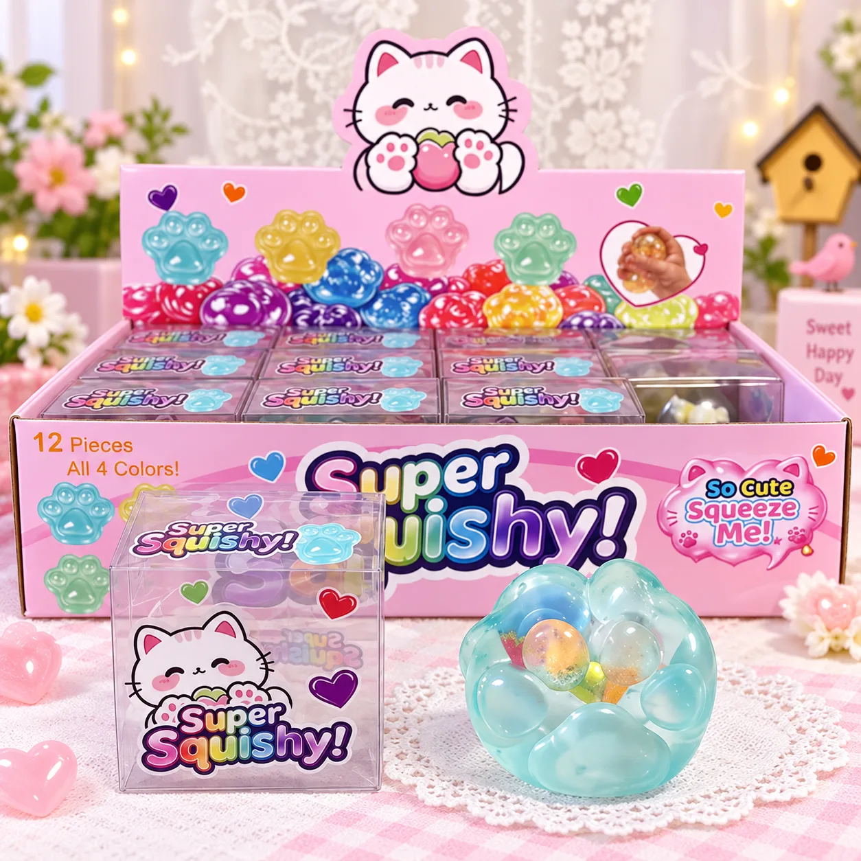 Vaseline Space Cat Paw Squishy Toy Slow Rising Stress Relief Toy Wholesale Squishy Toy 7