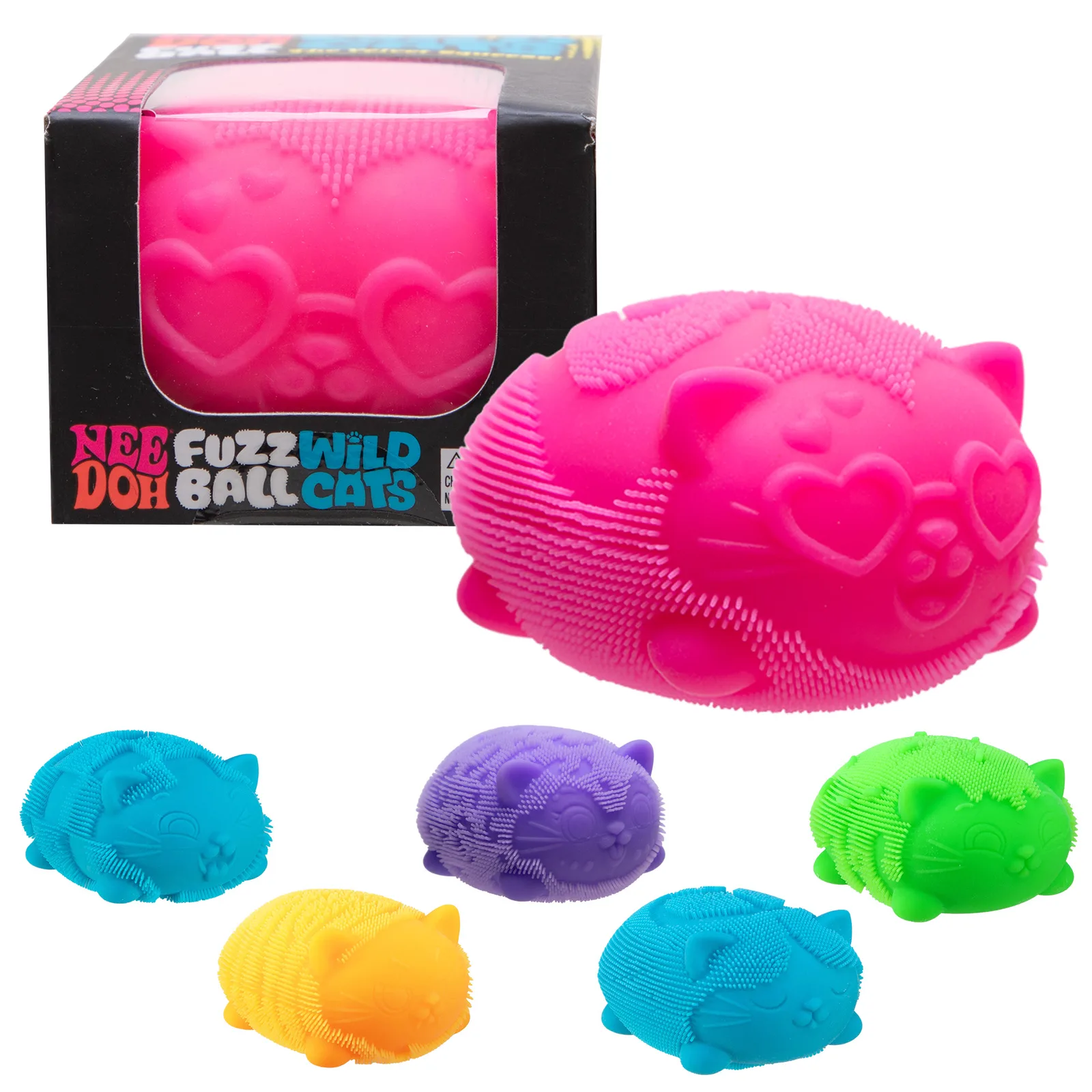 Cat-Shaped Squishy Stress Relief Ball Cute Pet Fidget Toy Wholesale Squishy Toy 8