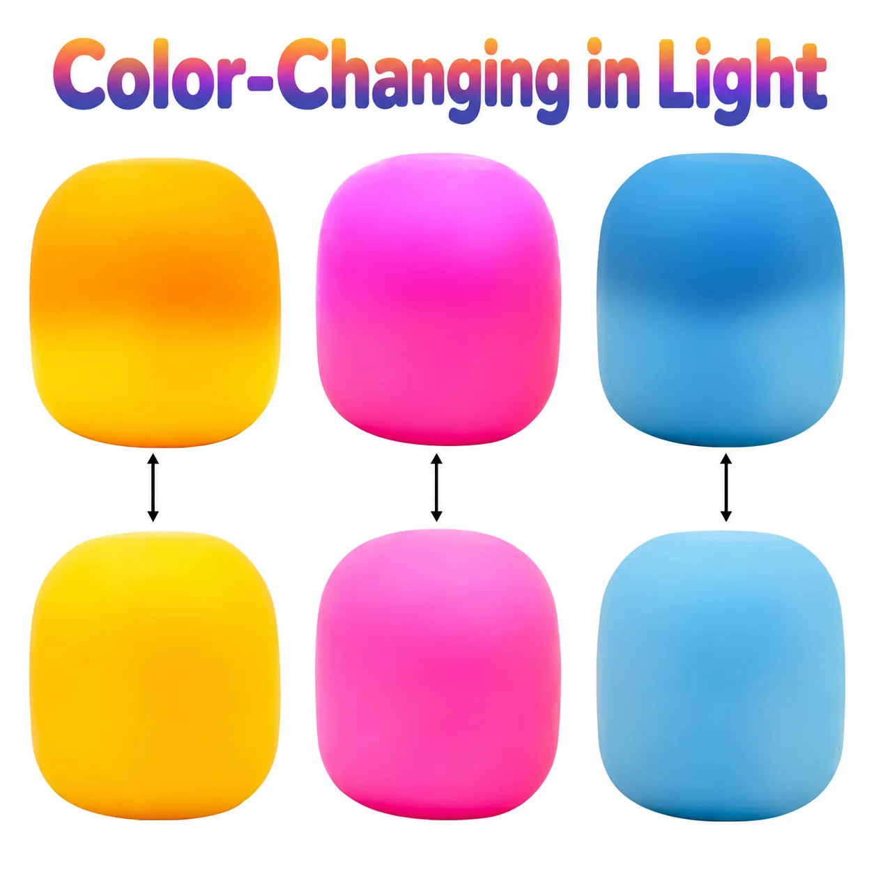 Photochromic NeeDoh Mello Mallo Squishy Stress Relief Toy Wholesale Squishy Toy 2