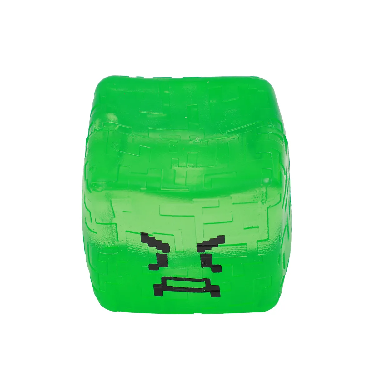 Pixel Block Squishy Toy Translucent TPR Stress Relief Cube Wholesale Squishy Toy 2
