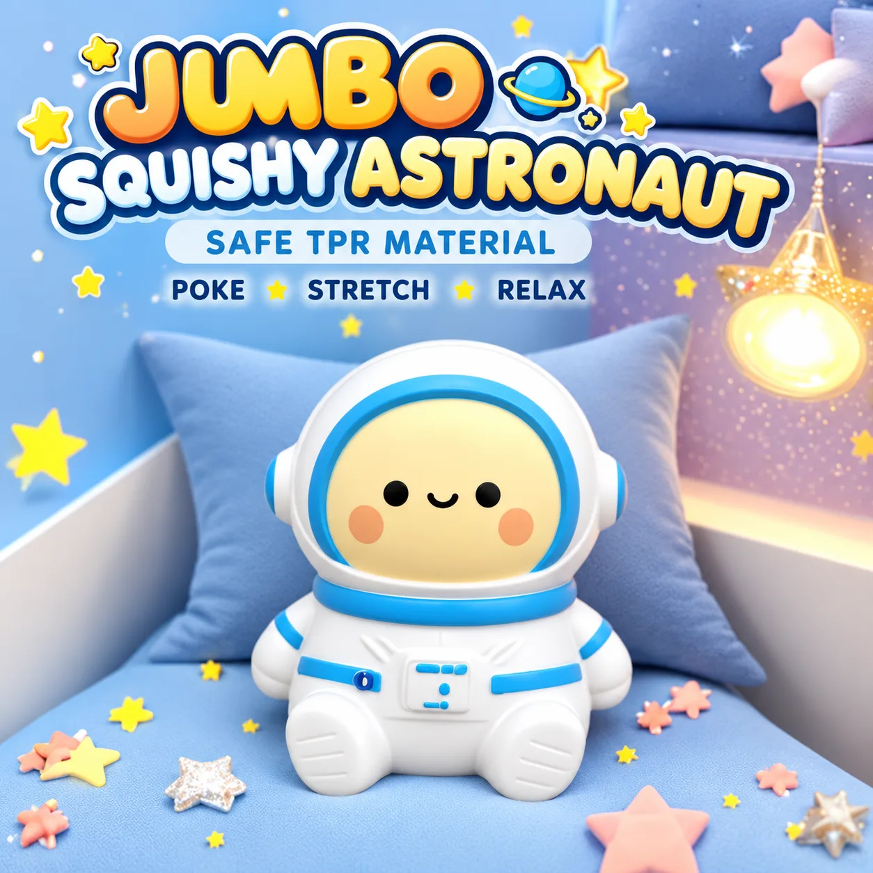 Jumbo Squishy Astronaut Toy Slow Rebound Stress Relief Toy Wholesale Squishy Toy 5