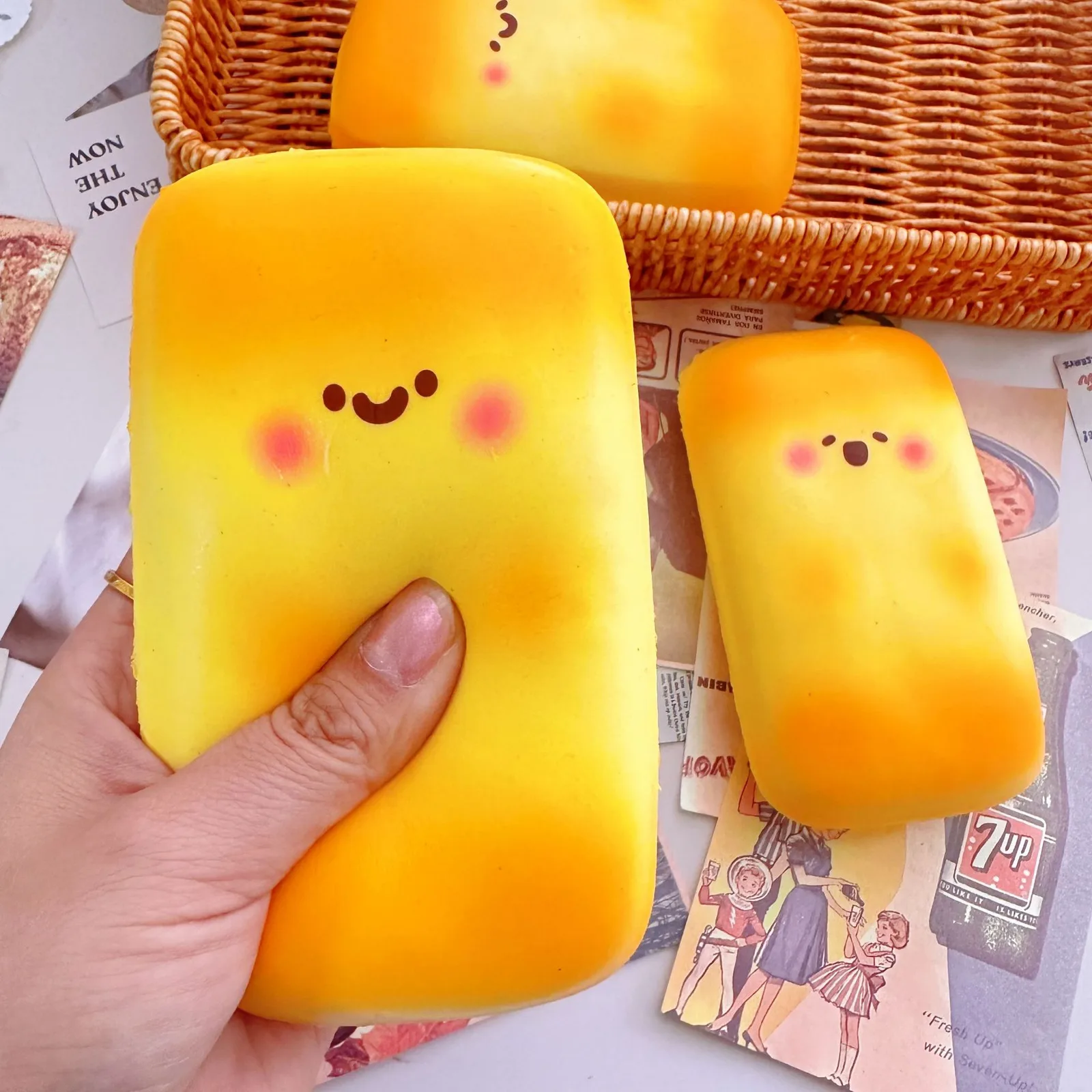 Realistic Croissant Squishy Toy Soft Slow Rising Stress Relief Toy Wholesale Squishy Toy 7