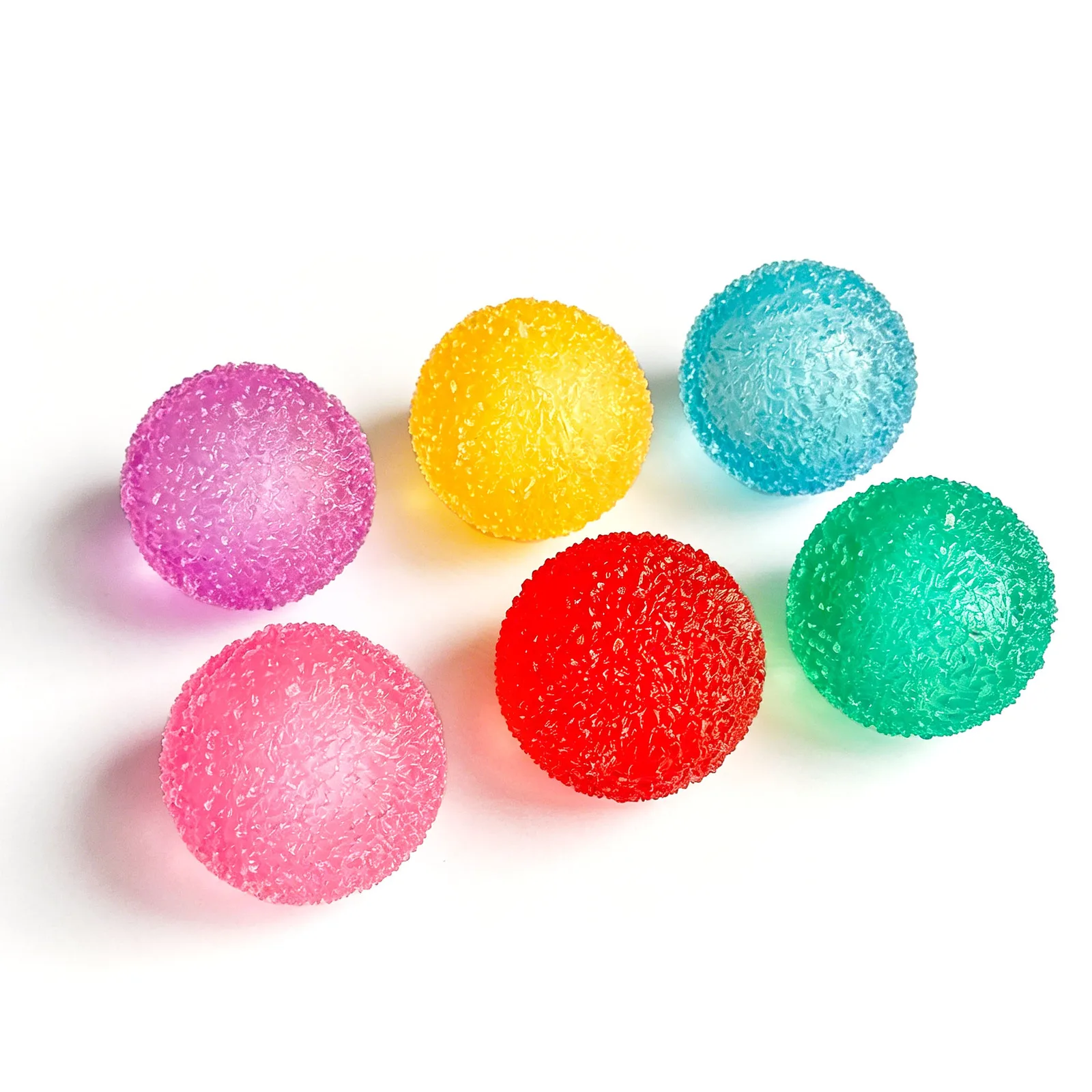 Textured Squishy Stress Relief Ball Soft TPR Fidget Toy Wholesale Squishy Toy 8