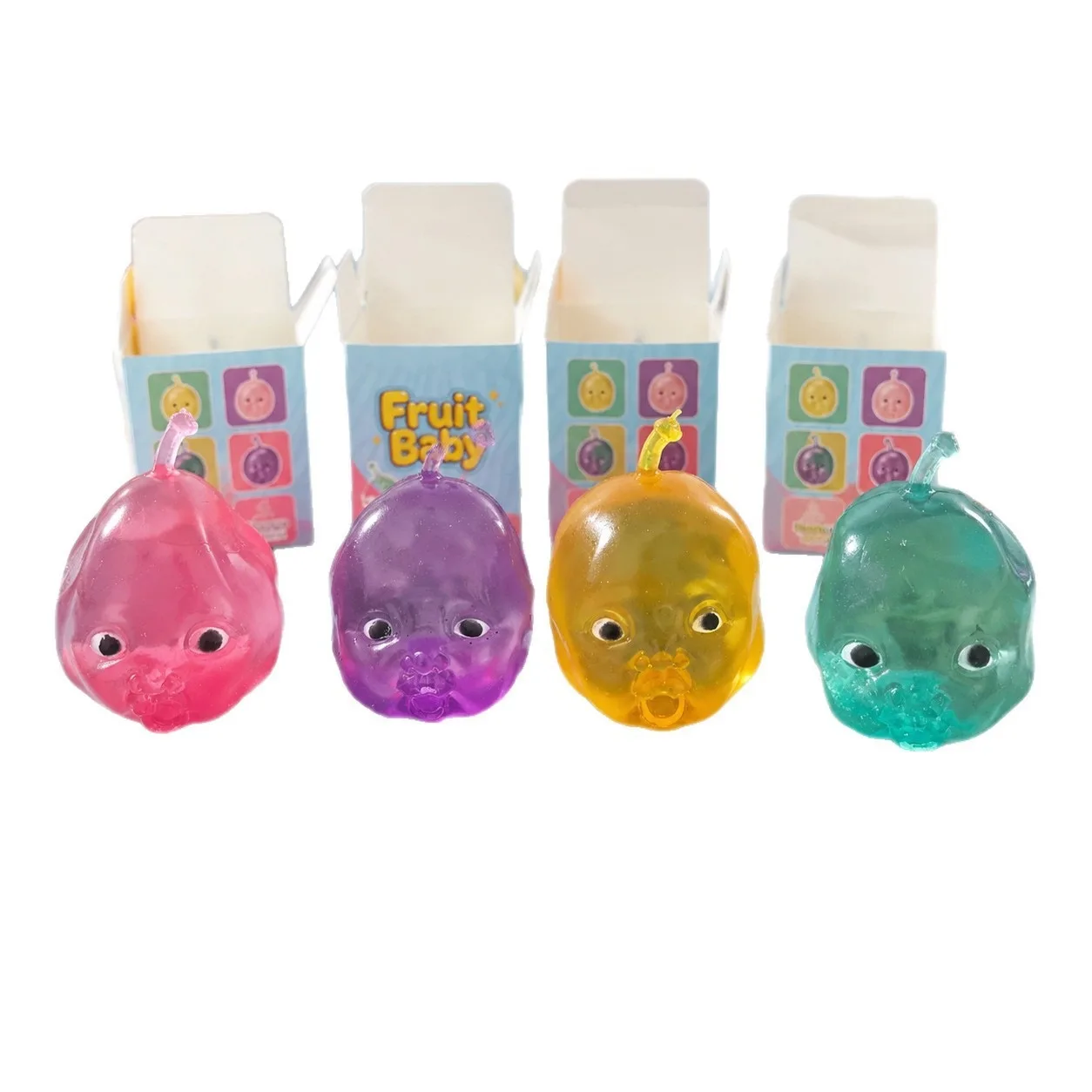 Fruit Baby Squishy Toy Slow Rising TPR Stress Relief Toy
