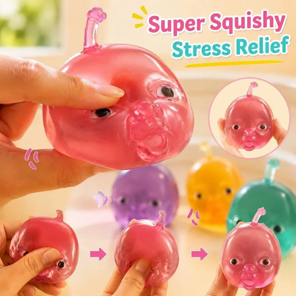 Fruit Baby Squishy Toy Slow Rising TPR Stress Relief Toy Wholesale Squishy Toy 2