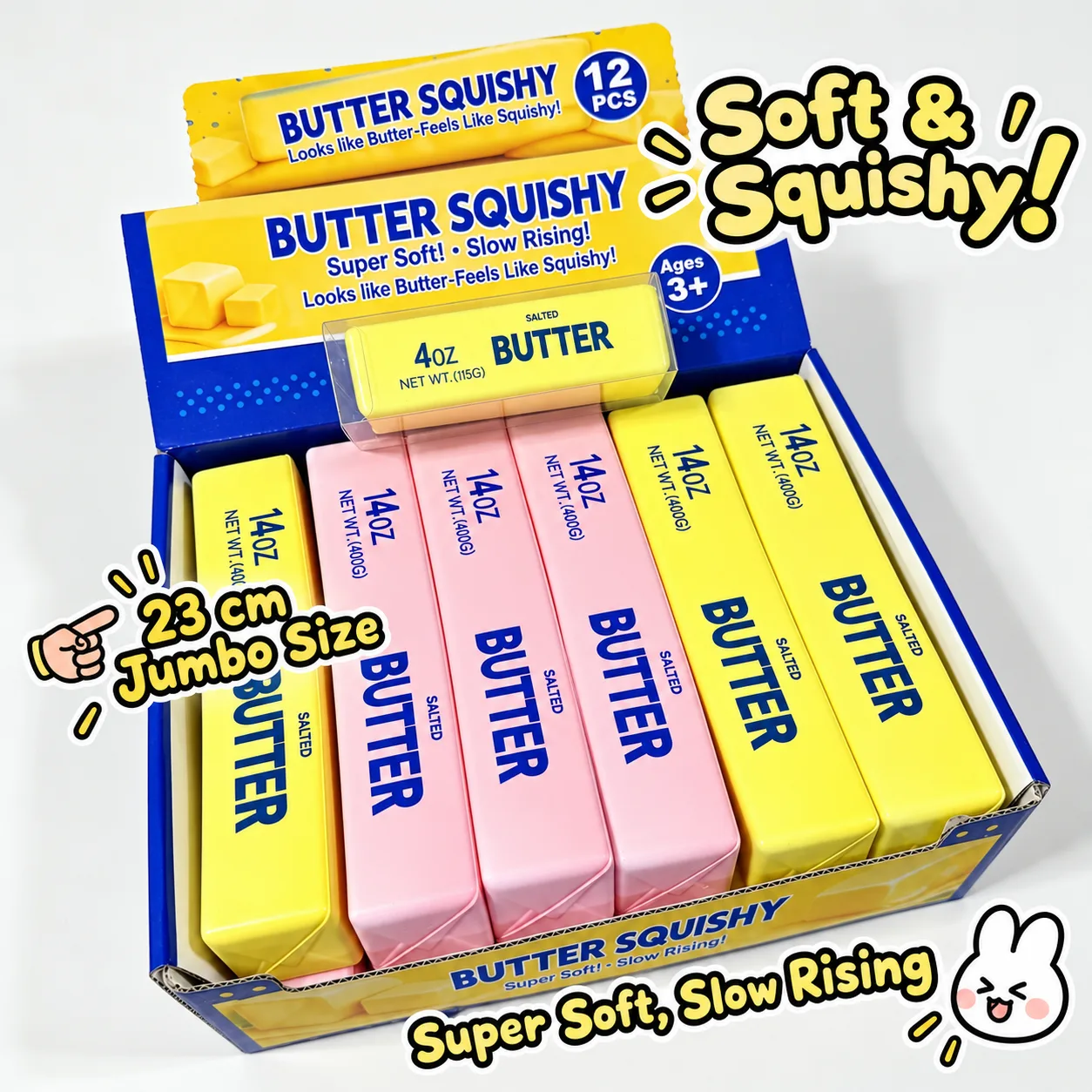Jumbo Butter Stick Slow Rising Squishy Toy Wholesale Squishy Toy 6
