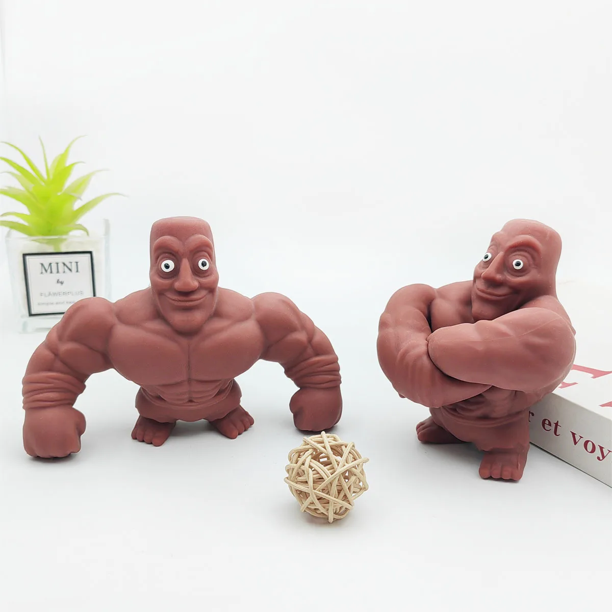 Muscle Stick Man Sand-Filled Squishy Toy Deformable Stress Relief Toy Wholesale Squishy Toy 4