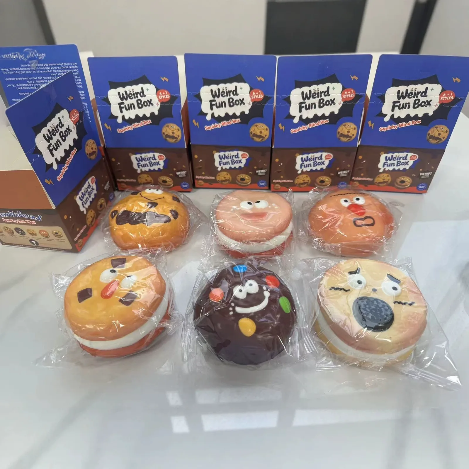 Large Slow Rebound Weird Fun Box Cookie Squishy Toy Wholesale Squishy Toy 5